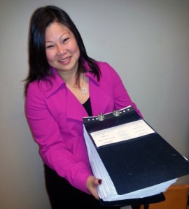 Morita, turning in 24,000 signatures to qualify for the ballot.